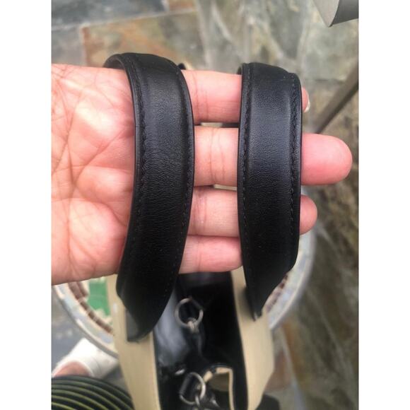 Coach y2k 7400 TWILL LEATHER MERCER SATCHEL BAG PURSE (130 - Picture 4 of 11